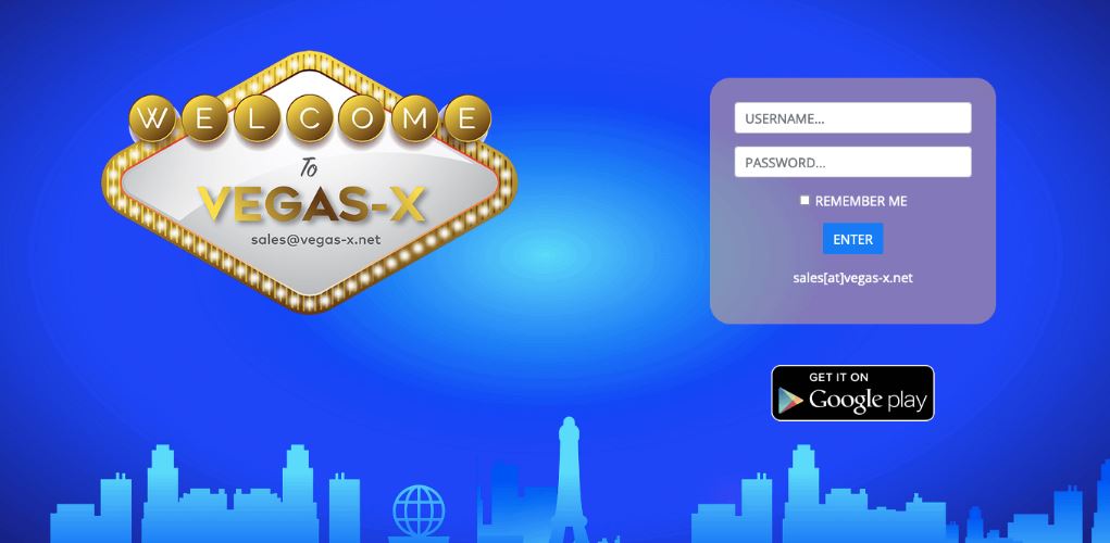 Vegas X Online Casino login